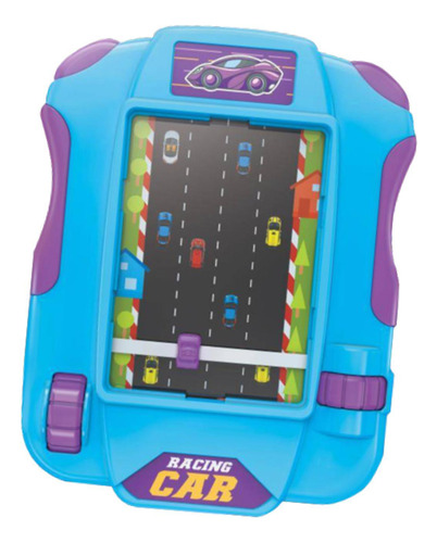 Simulación Educativa Temprana Coche De Carreras Azul
