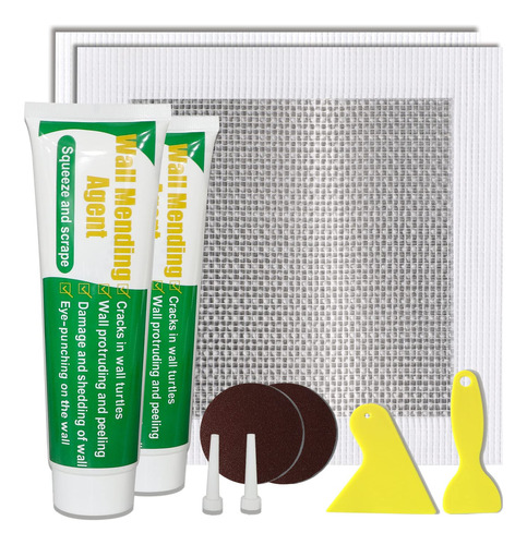 Wall Patch Repair Kit, 2 * 250g Wall Mending Agent Drywall R