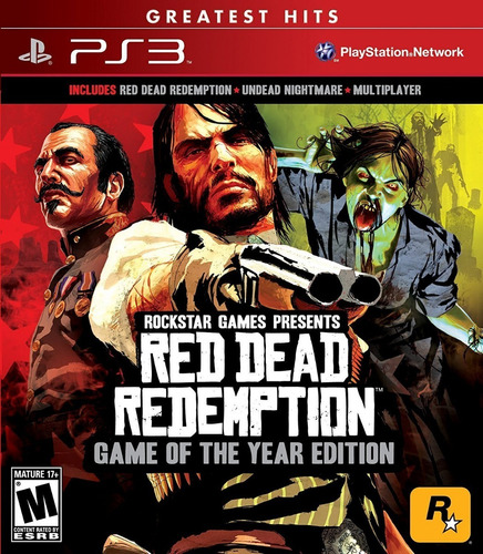 Red Dead Redemption Game Of The Year Ps3 (en D3 Gamers)