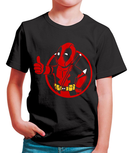 Polo Niño Deadpool Caricatura (d1600 Boleto.store)