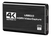Comprar Capturador Video Hdmi Usb 3.0 4k Windows Mac Linux Microfono