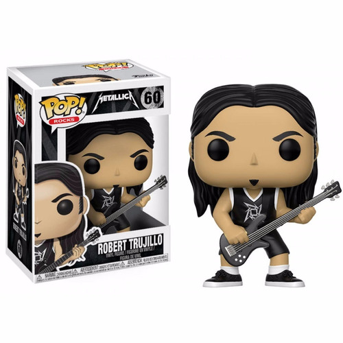 Funko Pop #60 - Robert Trujillo - Metallica - 100% Original