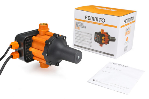 Imagen 8 de 8 de Presurizador Control Presion Femmto Cpe1 Inteligente Automatico Agua Naranja