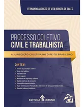 Comprar Processo Coletivo Civil E Trabalhista - A Jurisdição Coletiva No Direito Brasileiro | Livro Editora Mizuno | Usucapião Especial Coletivo | Dissídio Coletivo Trabalhista | Teoria Da Jurisdição Coletiva
