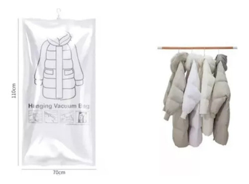 Bolsas De Almacenamiento De Ropa Para Colgar Al Vacío, 6
