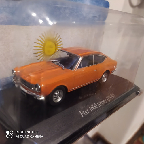 Fiat 1600 Sport 1970 Ixo Salvat 1 43 Coleccion Mide 10cm