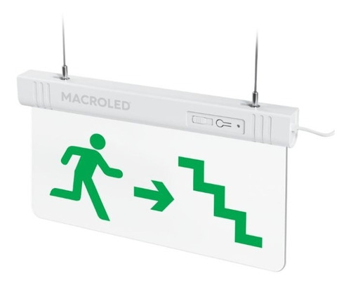 Cartel Luminoso De Escalera Macroled Con Accesorios