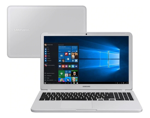 Notebook Samsung E30 Intel Core I3 4gb 1tb 15.6  W10 Branco