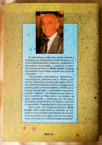 Poderes Paranormales Yoga Clásico Y Cristianismo W. Gardini (Usado)