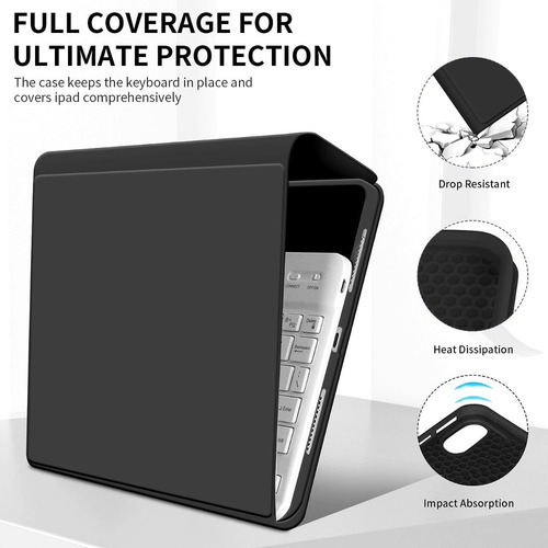 Imagen 3 de 4 de Funda Para iPad Air 5 Generación 10.9 + Teclado Español