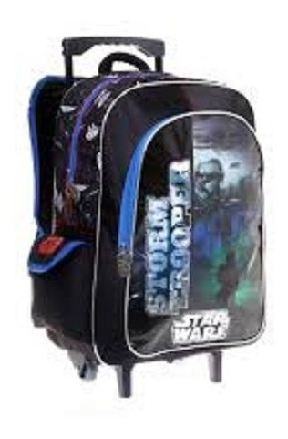 Bolso Morral Escolar Star Wars Grande Niños Capi