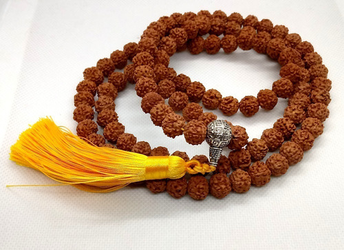 Jamapala Semente Rudraksha 108 Contas 10mm Tamanho Grande