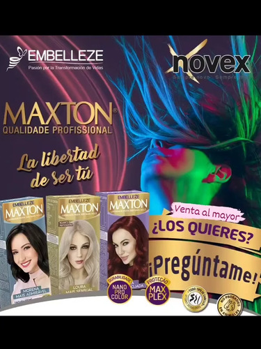 Maxton Cuidado Ideal Para El Cabello Por Novex