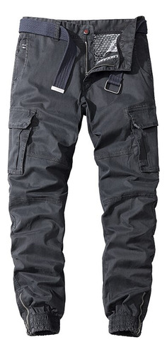 Pantalones Cargo Hombre Hombre Hip Hop Streetwear Jogger Pan