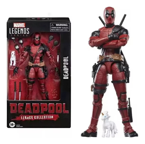 25-3 Nuevo Figura De Acción De Deadpool X-men Legends Wade