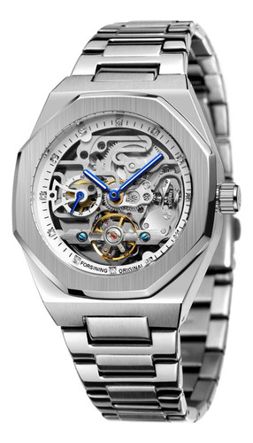 Relojes De Pulsera Forsining Skeleton Diamond Tourbillon A