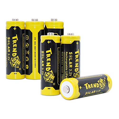 Batería Recargable De 14430 3.2v 450mah Lifepo4 Luces ...