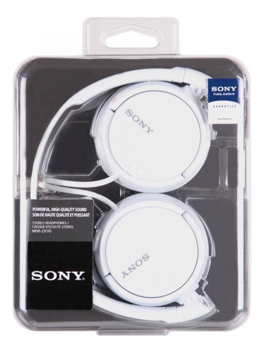 Auricular Headphone Sony Mdr-zx110 Blanco Original
