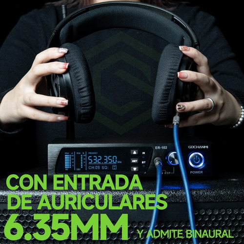 Sistema Monitoreo Gc Er102 1 Canal 14 Receptores Bluetooth