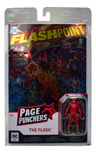 Dc Comic Flashpoint Con Figura The Flash 7cm Mcfarlane Toys