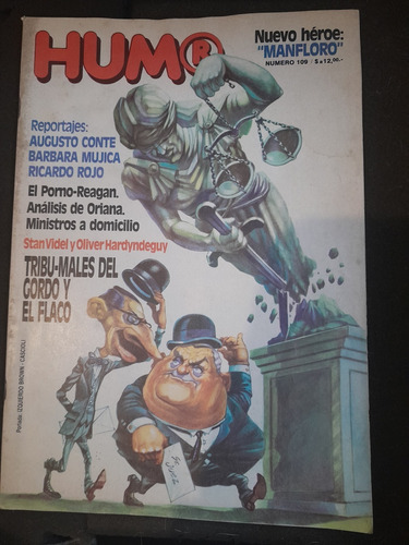 Revista Humor Miguel Ríos Virus  N109 07 1983