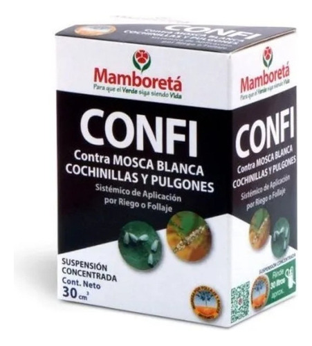 Cochinilla Pulgon Mosca Blanca Mamboreta Confi 30cc
