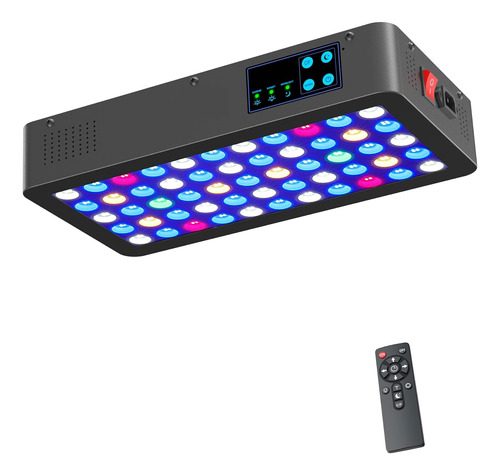 Panel De Luz Led Para Acuario Phlizon, Full Spectrum, 165 W