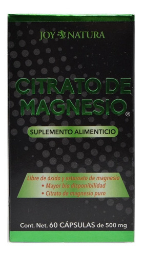 Citrato De Magnesio 60 Cap-joy Natura