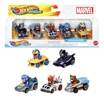 Comprar Hot Wheels Set 5 Carros  Marvel Racer Verse Escala 1;64