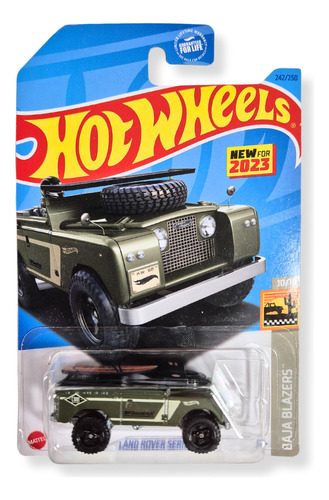 Hot Wheels # 10/10 - Land Rover Series Ii - 1/64 - Hkg65