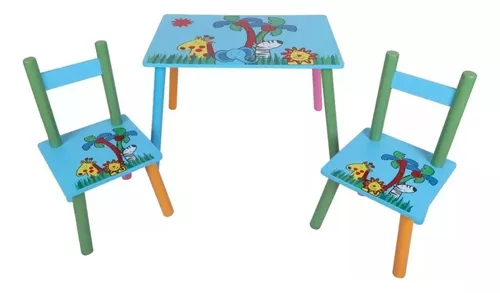 MAMIZO Mesa Infantil con 2 sillas, Grupo de Mesa Infantil en Altura  Ajustable, Muebles de plástico