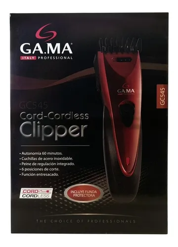 Maquina de cortar pelo gama gc545 sales