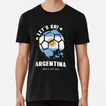 Comprar Remera Bandera Argentina Copa Del Mundo Qatar 2022 Algodon P