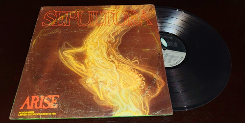 Sepultura - Arise Rough Mixes Limited 1991 Brazil Ozzyperu