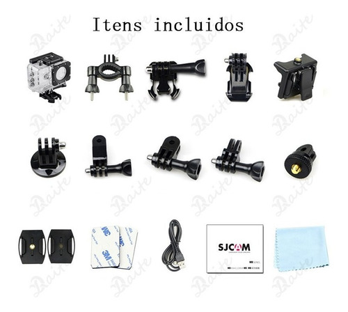 Camera Sjcam Sj5000 Wifi Original 14mp 170º Full Hd