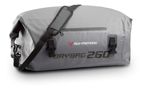 Bolsa Trasera Para Moto Sw- Motech Drybag 260 26l Gris Negro
