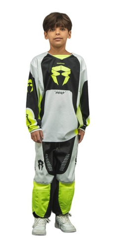 Conjunto Equipo Para Niño Kid Enduro Motocross Rpm Moto 97f