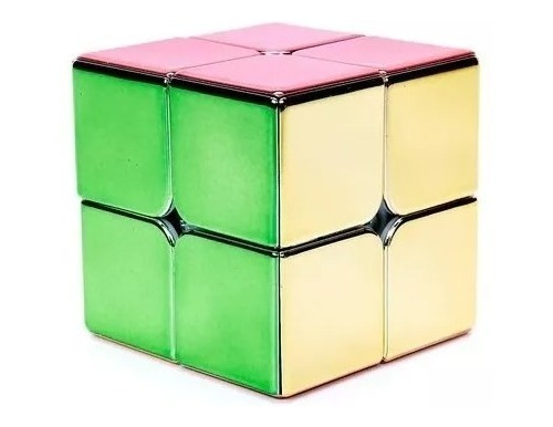 Cubo Rubik Cyclone Boys 2x2 Metallic Magnetico - Nuevo