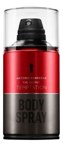 The Secret Temptation Body Spray Antonio Banderas 250ml