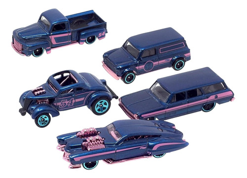 Completo Del 54 Aniversario De Hot Wheels 2022 Pearl And Chr