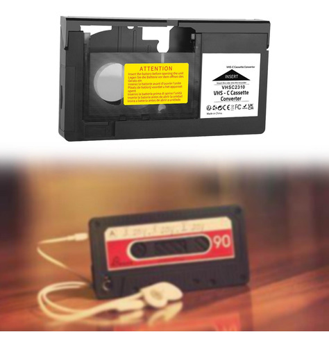 Adaptador De Casete Adaptador Convertidor De Casete Vhs