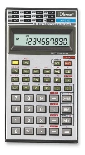 Calculadora Científica Sencilla Marca Kenko Ref. Kk-2303 Med