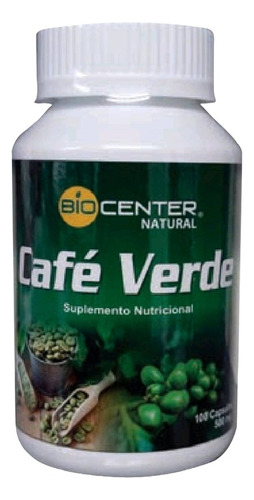 Cafe Verde  500 Mgrs  X  100  Capsulas