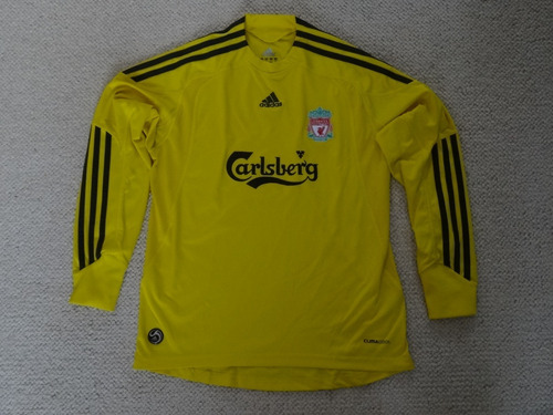 Camisa Liverpool - 2010/11 - Criança -perfeita- Goleiro