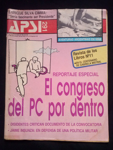 Apsi N° 291 13 Al 19 De Febrero De 1989