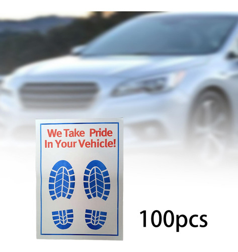 Alfombrillas Desechables Para Coche Alfombrillas 100 Piezas
