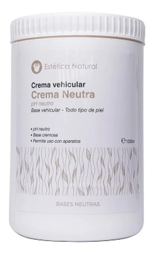 Crema Neutra - 1kg - Estética Natural