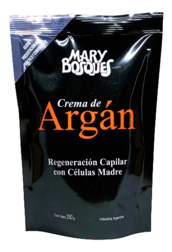 Doypack Máscara Capilar Crema De Argán X250g - Mary Bosques