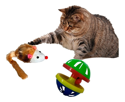 Juguetes Para Gato Anti Stress Kit