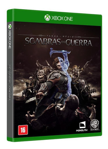 Sombras Da Guerra - Xbox One - Ação/aventura - Rpg - 16 Anos